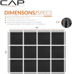 CAP Puzzle Exercise Mats | 1/2” Thick EVA Interlocking Foam Tiles - Image 4