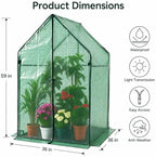 Gardzen Mini Greenhouse, PE Cover - Image 2