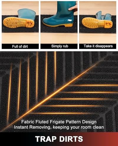 Front Door Mat Indoor Outdoor Entrance - Image 5