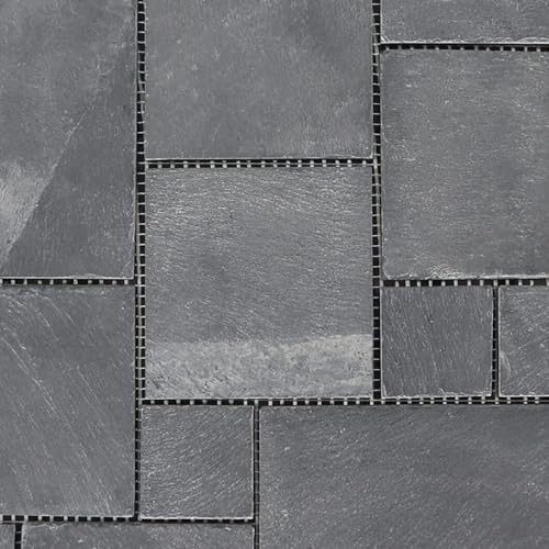 Slate Stone Deck Tiles Interlocking Outdoor Flooring - Image 2