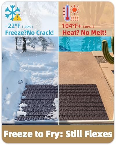 Color&Geometry Super Heavyweight TPE Welcome Mat Outdoor - Image 3