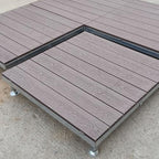 Weather-Resistant Elevated Floor, Modular Outdoor Platform, Durable by Unknown