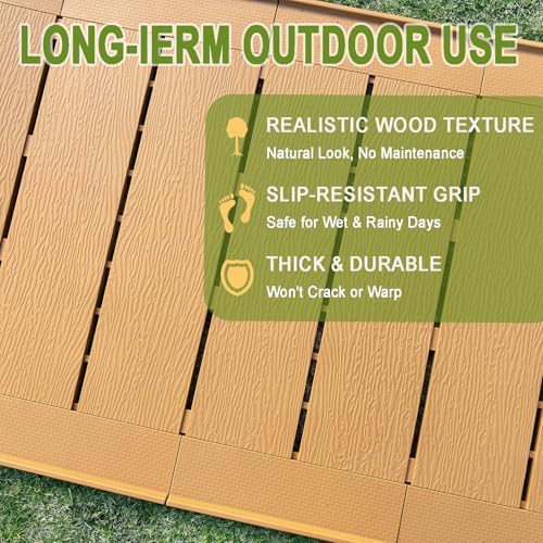 31" x 11' Garden Pathway Interlocking Plastic Walkway - Image 5