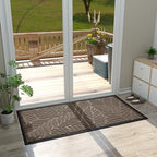 Yimobra Large Leaf Pattern Door Mat, 47 x 24 in - Image 3