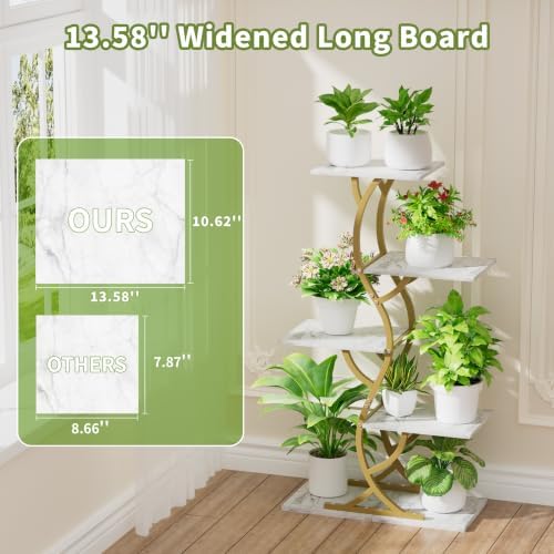 Plant Stand Indoor with Grow Lights - Image 2