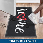 EARTHALL Door Mat Outside Inside Home Doormat, Durable Floor Mat Non Slip Mat - Image 4