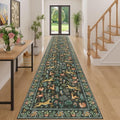 DUKINO 3x16 Hallway Runner Rug, Washable Animal Rug by DUKINO