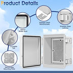 Waterproof Outdoor Project ABS Plastic Junction Box IP67 Weatherproof Dustproof - Image 3