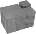 180 PCS Plastic Interlocking Deck Tiles by SkillMaid