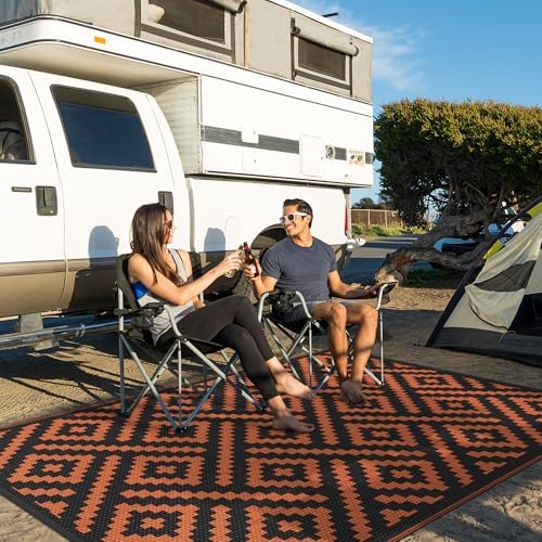 GENIMO Fall Decor Outdoor Rug, Plastic Rugs - Image 5