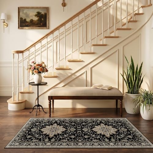 RELEANY Washable Area Rug, Runner 2'6"x5' - Image 2