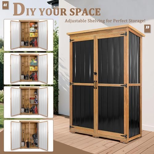 46" L Large Outdoor Storage Cabinet - Image 4