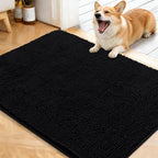 OLANLY Dog Door Mat for Muddy Paws 40x32, Super Absorbent Chenille Mud Mat by OLANLY