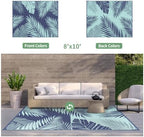 GENIMO Outdoor Rug, Waterproof Plastic Rugs - Image 2
