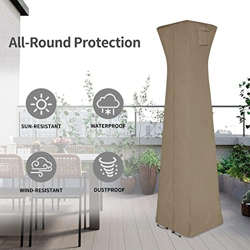 Easy-Going Pyramid Torch Patio Heater Cover - Image 7