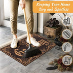 Halloween Door Mat with Go Away Design - Image 5