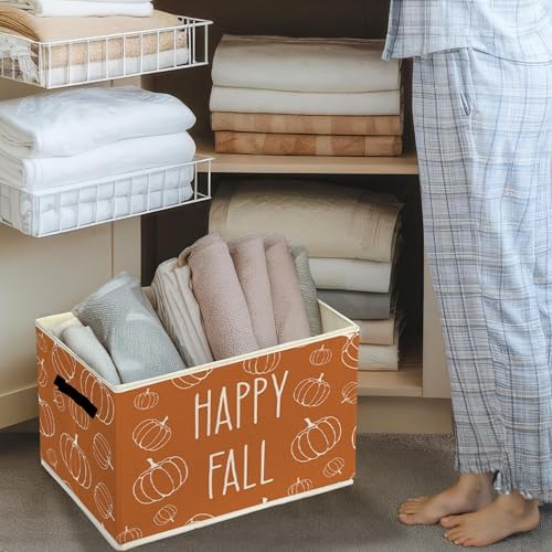 Hello Fall Pumpkin Storage Bins & Boxes - Image 5