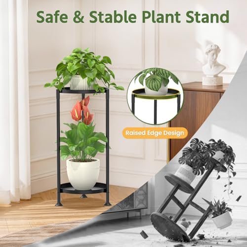 LASZOLA Plant Stand Indoor Tall Corner - Image 6