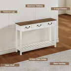 ChooChoo 47" Farmhouse Entryway Table - Image 7