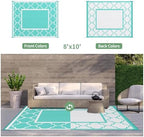 GENIMO Outdoor Rug, Waterproof Plastic Rugs - Image 4