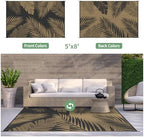 GENIMO Outdoor Rug, Waterproof Plastic Rugs - Image 2