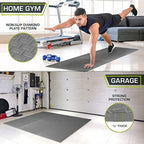 ProsourceFit Exercise Puzzle Mat ½-inch, EVA Interlocking Foam Floor Tiles - Image 3
