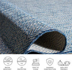 SAFAVIEH Outdoor Runner Rug 2'3"x16' - Image 6