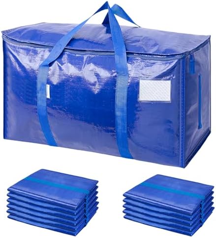 TICONN 12 Pack Extra Large Moving Bags Heavy Duty by TICONN