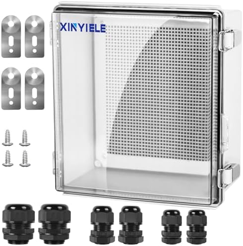 Waterproof Outdoor Project ABS Plastic Junction Box IP67 Weatherproof Dustproof by XINYIELE