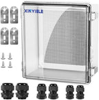 Waterproof Outdoor Project ABS Plastic Junction Box IP67 Weatherproof Dustproof by XINYIELE
