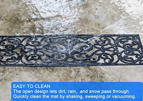 Rubber Stair Treads, Outdoor Stair Treads Non-Slip, Butterfly Designed Stair - Image 5