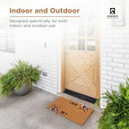 Coir Welcome Mat, Hi-Bye Dog, 17 x 29 in - Image 4