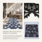 4 Pcs Interlocking Natural Deck Tiles 11.8" x 11.8" - Image 6