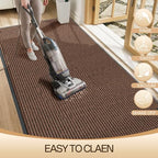 Amyracel Front Door Mat 4'x8', Heavy Duty Waterproof Indoor Outdoor Doormat - Image 6