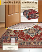 RELEANY Washable Area Rug, Large 10'x14' - Image 4