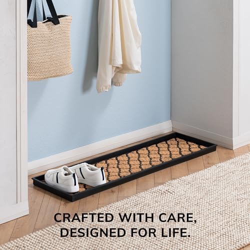 Anji Mountain Heavy Duty Waterproof Rubber Shoe Storage Mat Organizer/Boot - Image 5