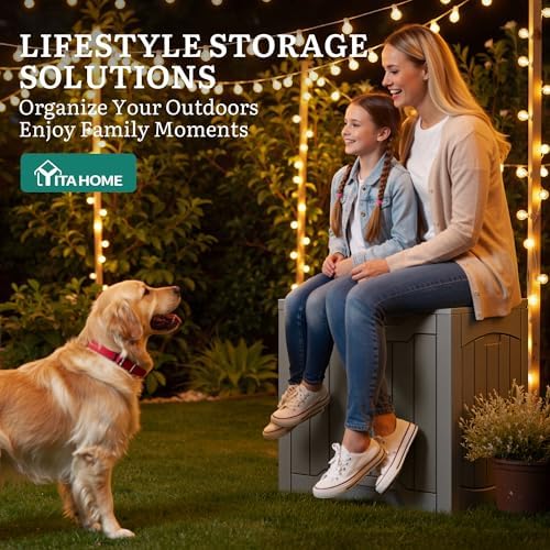 YITAHOME 31 Gallon Outdoor Storage Box - Image 2