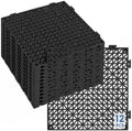 Interlocking Drainage Tiles 12PCS Modular Interlocking Cushion 12" x 12" by Unknown