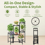 Plant Stand Indoor Outdoor, 7 Tier Large Plant Stand - Image 5