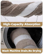 Color&Geometry Extra Soft Bathroom Rugs 30x20, Absorbent Microfiber Bath Rug - Image 5