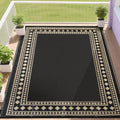 RURALITY Outdoor Rug 9x12 Waterproof by RURALITY