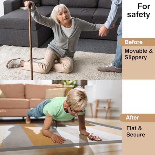 Carpet Edge Trim Binding Rug Protector Thin Rugs DeepGrey 6.6FT - Image 2