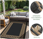 GENIMO Outdoor Rug, Waterproof Plastic Rugs - Image 7