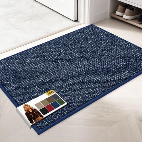 JSEI Dirt Trapper Door Mat 20" x 32", Non-Slip Washable Doormats by JSEI