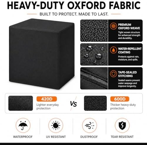 Custom Size Dust Covers Heavy-Duty 600D Waterproof Oxford Fabric - Image 6