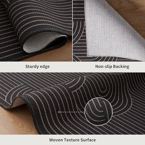 Tangsoo Black Easy Jute 2x3 Small Rug - Image 3