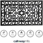 Calloway Mills 103651830 Chesapeake Rubber Doormat 18" x 30" - Image 5