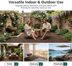 Plastic Interlocking Patio Deck Tiles - Image 7