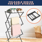 happhom Clothes Drying Rack, Foldable Drying Rack Clothing, Laundry Drying Rack - Image 3