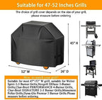 Aoretic Grill Cover 52 inches 600D 4.0 LB Heavy Duty - Image 2